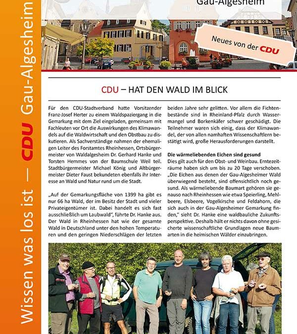 Die bes­ten Sei­ten der CDU Aus­ga­be 6