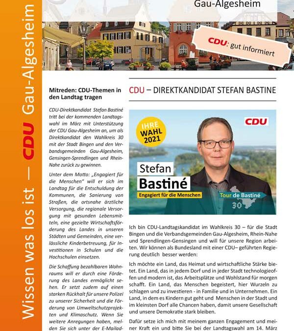 Die bes­ten Sei­ten der CDU Aus­ga­be 8